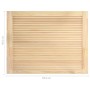 Puerta de armario de lamas madera de pino maciza 39,5x59,4 cm de vidaXL, Puertas de armarios - Ref: Foro24-151112, Precio: 26...