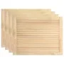 Lamellenschranktür 4 Stk. Kiefernholz 39,5x59,4 cm von vidaXL, Schranktüren - Ref: Foro24-151114, Preis: 64,46 €, Rabatt: %