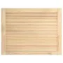 Lamellenschranktür 4 Stk. Kiefernholz 39,5x59,4 cm von vidaXL, Schranktüren - Ref: Foro24-151114, Preis: 64,46 €, Rabatt: %