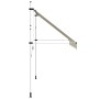 Toldo retráctil de operación manual 350 cm crema