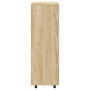 Armario madera de ingeniería color roble Sonoma 80x40x110 cm