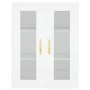 Aparador alto madera contrachapada blanco 69,5x34x180 cm de vidaXL, Aparadores - Ref: Foro24-3198385, Precio: 178,77 €, Descu...