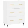 Aparador alto madera contrachapada blanco 69,5x34x180 cm de vidaXL, Aparadores - Ref: Foro24-3198385, Precio: 178,77 €, Descu...