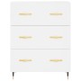 Hohes Sideboard Sperrholz weiß 69,5x34x180 cm von vidaXL, Sideboards - Ref: Foro24-3198385, Preis: 181,21 €, Rabatt: %