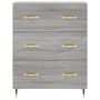 Hohes Sideboard Sonoma graues Sperrholz 69,5x34x180 cm von vidaXL, Sideboards - Ref: Foro24-3198391, Preis: 177,60 €, Rabatt: %