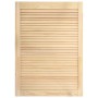 Puertas de armario de lamas 2 uds madera de pino 69x39,4 cm de vidaXL, Puertas de armarios - Ref: Foro24-151125, Precio: 49,7...