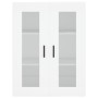 Aparador alto madera contrachapada blanco 69,5x34x180 cm de vidaXL, Aparadores - Ref: Foro24-3198401, Precio: 198,85 €, Descu...