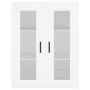 Aparador alto madera contrachapada blanco 69,5x34x180 cm de vidaXL, Aparadores - Ref: Foro24-3198401, Precio: 181,97 €, Descu...