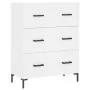 Hohes Sideboard Sperrholz weiß 69,5x34x180 cm von vidaXL, Sideboards - Ref: Foro24-3198401, Preis: 181,98 €, Rabatt: %