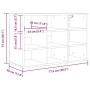 Zapatero 77.5 x 30 x 51 cm Madera contrachapada
