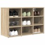 Zapatero Roble Sonoma 77.5 x 30 x 51 cm Madera contrachapada