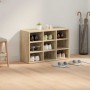 Zapatero Roble Sonoma 77.5 x 30 x 51 cm Madera contrachapada