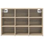 Zapatero Roble Sonoma 77.5 x 30 x 51 cm Madera contrachapada