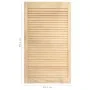 Schranktürlatten 4 Stück Kiefernholz 99,3 x 49,4 cm von vidaXL, Schranktüren - Ref: Foro24-151138, Preis: 103,58 €, Rabatt: %