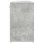 Zapatero Gris hormigón 77.5 x 30 x 51 cm Madera contrachapada