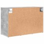 Zapatero Gris hormigón 77.5 x 30 x 51 cm Madera contrachapada