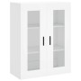 Aparador alto madera contrachapada blanco 69,5x34x180 cm by vidaXL, Sideboards - Ref: Foro24-3198737, Price: 146,83 €, Discou...