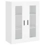 Aparador alto madera contrachapada blanco 69,5x34x180 cm de vidaXL, Aparadores - Ref: Foro24-3198737, Precio: 144,95 €, Descu...