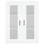 Aparador alto madera contrachapada blanco 69,5x34x180 cm de vidaXL, Aparadores - Ref: Foro24-3198737, Precio: 144,95 €, Descu...