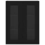 Hohes schwarzes Sperrholz-Sideboard 69,5 x 34 x 180 cm von vidaXL, Sideboards - Ref: Foro24-3198738, Preis: 151,26 €, Rabatt: %