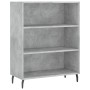 Concrete gray plywood tall sideboard 69.5x34x180 cm by vidaXL, Sideboards - Ref: Foro24-3198741, Price: 126,03 €, Discount: %