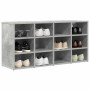 Zapatero Gris hormigón 103 x 30 x 51 cm Madera contrachapada