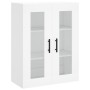 Aparador alto madera contrachapada blanco 69,5x34x180 cm de vidaXL, Aparadores - Ref: Foro24-3198297, Precio: 180,93 €, Descu...