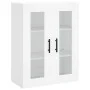Tall white plywood sideboard 69.5x34x180 cm by vidaXL, Sideboards - Ref: Foro24-3198297, Price: 171,55 €, Discount: %