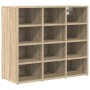 Zapatero Roble Sonoma 77.5 x 30 x 67 cm Madera contrachapada