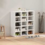 Zapatero Blanco 77.5 x 30 x 83.5 cm Madera contrachapada