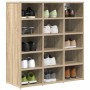 Zapatero Roble Sonoma 77.5 x 30 x 83.5 cm Madera contrachapada