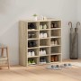 Zapatero Roble Sonoma 77.5 x 30 x 83.5 cm Madera contrachapada