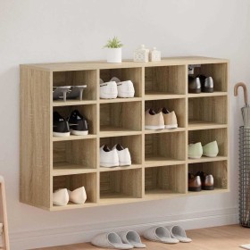 Zapatero Roble Sonoma 103 x 30 x 67 cm Madera contrachapada Zapatero Roble Sonoma 103 x 30 x 67 cm Madera contrachapada