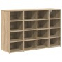 Zapatero Roble Sonoma 103 x 30 x 67 cm Madera contrachapada
