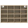 Zapatero Roble Sonoma 103 x 30 x 67 cm Madera contrachapada