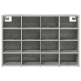 Zapatero Gris hormigón 103 x 30 x 67 cm Madera contrachapada