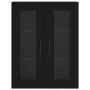 Aparador alto madera contrachapada negro 69,5x34x180 cm de vidaXL, Aparadores - Ref: Foro24-3198746, Precio: 144,64 €, Descue...
