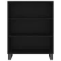 Aparador alto madera contrachapada negro 69,5x34x180 cm de vidaXL, Aparadores - Ref: Foro24-3198746, Precio: 144,64 €, Descue...
