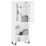 Hohes Sideboard Sperrholz weiß 69,5x34x180 cm von vidaXL, Sideboards - Ref: Foro24-3198745, Preis: 140,46 €, Rabatt: %