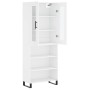 Tall white plywood sideboard 69.5x34x180 cm by vidaXL, Sideboards - Ref: Foro24-3198745, Price: 140,46 €, Discount: %