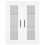 Aparador alto madera contrachapada blanco 69,5x34x180 cm de vidaXL, Aparadores - Ref: Foro24-3198745, Precio: 138,62 €, Descu...
