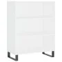 Aparador alto madera contrachapada blanco 69,5x34x180 cm de vidaXL, Aparadores - Ref: Foro24-3198745, Precio: 138,62 €, Descu...
