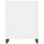 Aparador alto madera contrachapada blanco 69,5x34x180 cm de vidaXL, Aparadores - Ref: Foro24-3198745, Precio: 138,62 €, Descu...