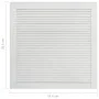 Shutter doors 4 pcs solid white pine wood 39.5x39.4 cm by vidaXL, cabinet doors - Ref: Foro24-151144, Price: 45,38 €, Discoun...