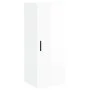 Aparador alto madera contrachapada blanco brillo 34,5x34x180 cm by vidaXL, Sideboards - Ref: Foro24-3198995, Price: 105,79 €,...