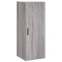 Hohes Sideboard Sperrholz Sonoma grau 34,5x34x180 cm von vidaXL, Sideboards - Ref: Foro24-3198999, Preis: 101,20 €, Rabatt: %