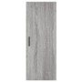 Hohes Sideboard Sperrholz Sonoma grau 34,5x34x180 cm von vidaXL, Sideboards - Ref: Foro24-3198999, Preis: 101,20 €, Rabatt: %