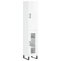 High glossy white plywood sideboard 34.5x34x180 cm by vidaXL, Sideboards - Ref: Foro24-3199067, Price: 117,42 €, Discount: %