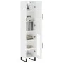 Hochglänzendes Sideboard aus weißem Sperrholz, 34,5 x 34 x 180 cm von vidaXL, Sideboards - Ref: Foro24-3199067, Preis: 115,93...