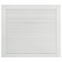 Puertas persiana 4 uds madera maciza pino blanco 39,5x49,4cm de vidaXL, Puertas de armarios - Ref: Foro24-151147, Precio: 70,...